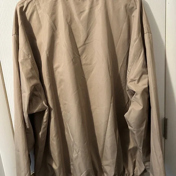 Vintage Ralph Lauren Golf Tan Golf Windbreaker Size Large - Picture 4 of 4